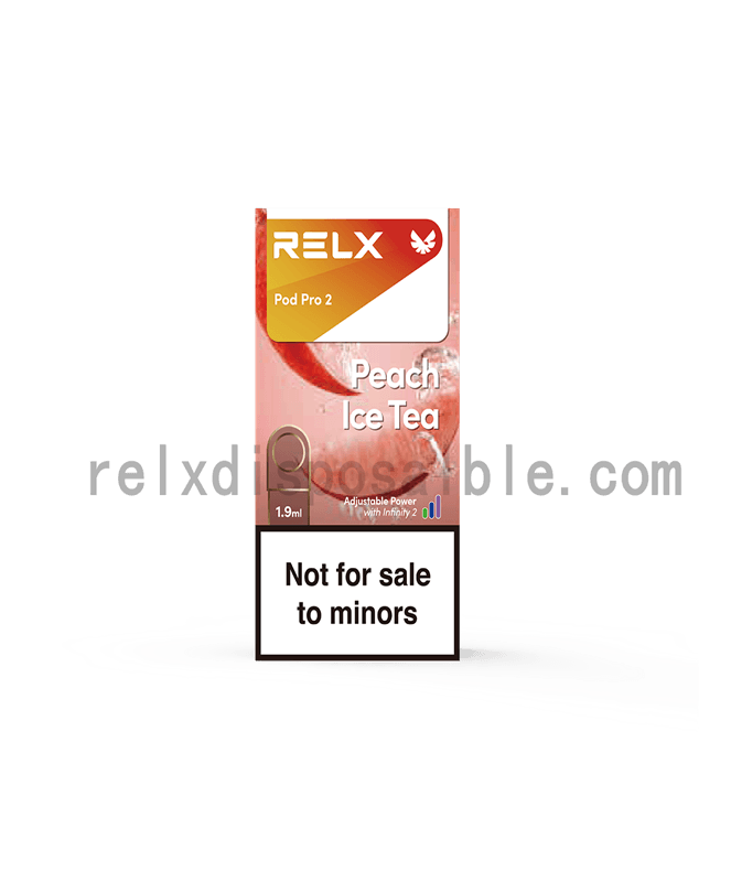 RELX Pod Pro 2 - Peach Ice Tea Relx Disposable RELX Pod Pro 2 - Peach Ice Tea Relx Disposable