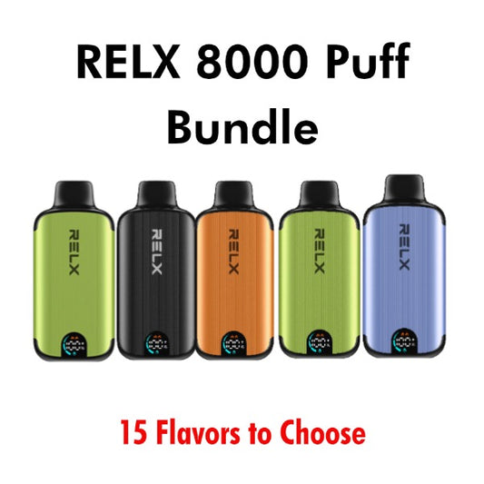 5 x Relx Magic Go Dm 8000 Puff