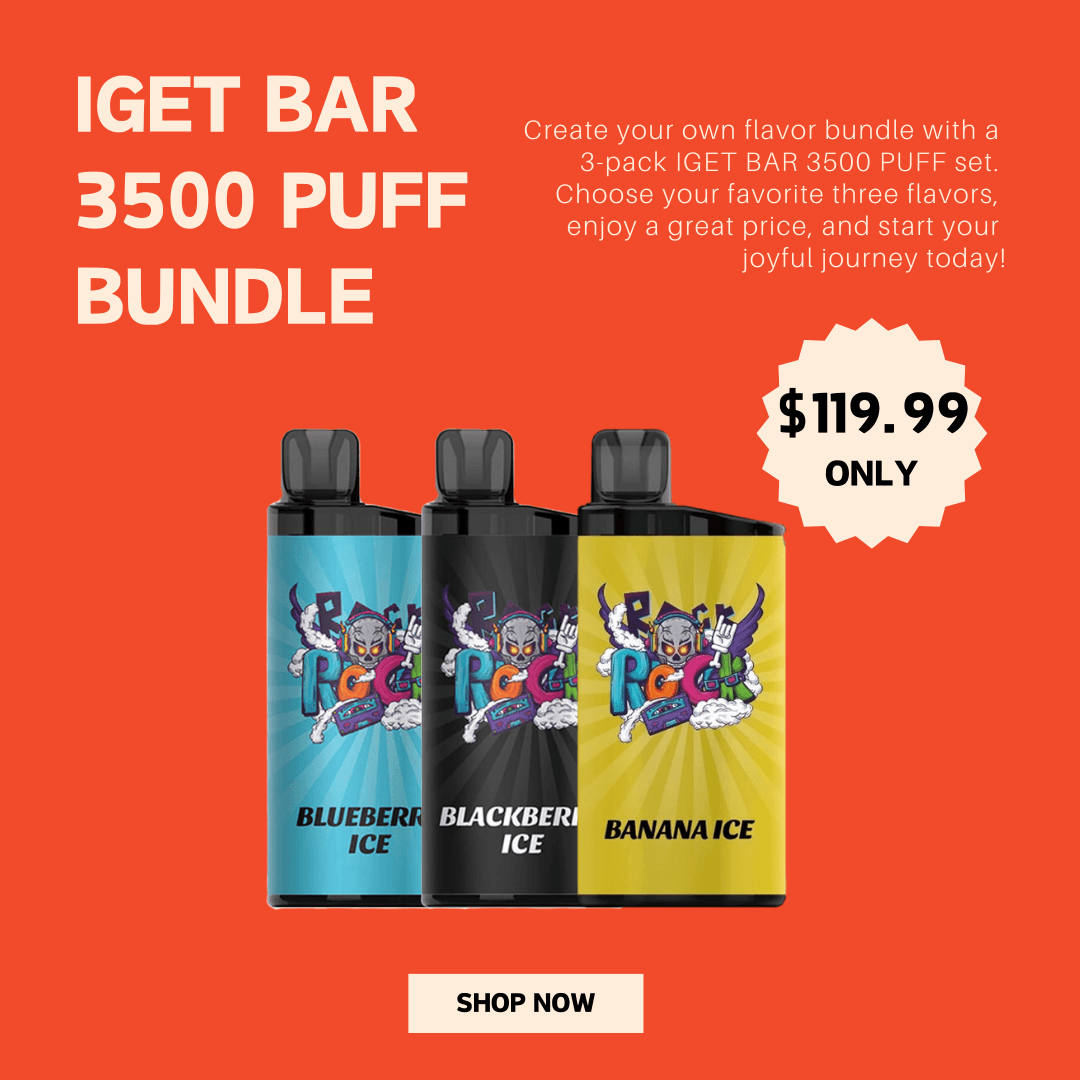 3x IGET Bar 3500 Puffs Bundle