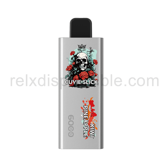 HQD SLICK Disposable Vape 6000 puffs - Kiwi Pineapple