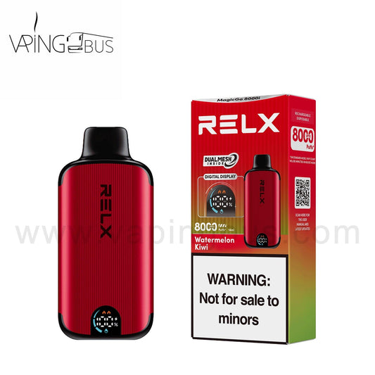 RELX MagicGo 8000i Disposable Vape 8000 Puffs-Watermelon Kiwi