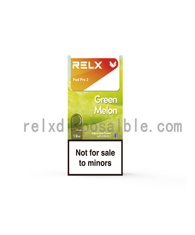 RELX Pod Pro 2 - Green Melon Relx Disposable RELX Pod Pro 2 - Green Melon Relx Disposable